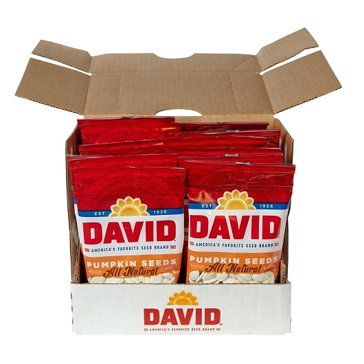 David Original Pumpkin Seeds, 12 x 2.25 oz Case - DOT product image 6