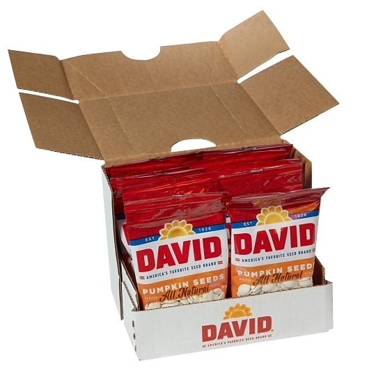 David Original Pumpkin Seeds, 12 x 2.25 oz Case - DOT product image 4