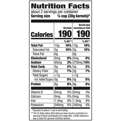 David Spicy Queso Jumbo Sunflower Seeds, 12 x 5.25 oz Case - DOT product image 4