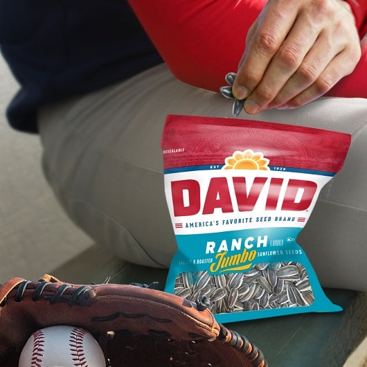 David Ranch In-Shell Sunflower Seeds, 12 x 5.25 oz Case - Nuts & Seeds