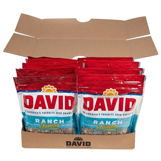 David Ranch In-Shell Sunflower Seeds, 12 x 5.25 oz Case - DOT product image 5