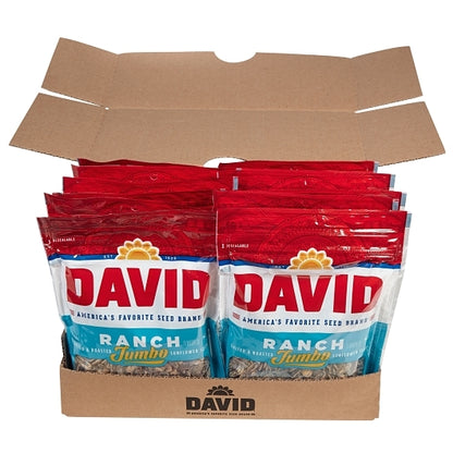 David Ranch In-Shell Sunflower Seeds, 12 x 5.25 oz Case - DOT product image 5
