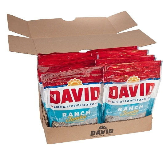 David Ranch In-Shell Sunflower Seeds, 12 x 5.25 oz Case - DOT product image 3