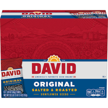 David Original Unpriced Tubes, 12 x 12 x 1.625 oz Case - DOT product image 2