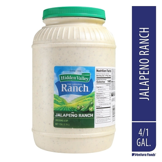 Ventura Jalapeno Ranch Dressing, 1 Gallon - 4 per case. - DOT product image 1