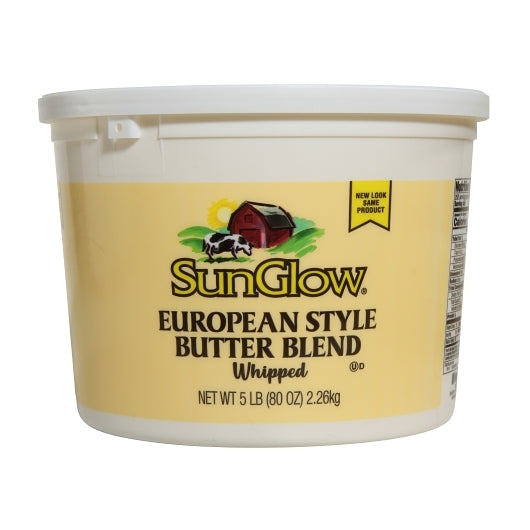 Ventura Foods Zero Grams Trans Fat European Style Whipped Butter Blend, 4 x 5 lb Case - DOT product image 2