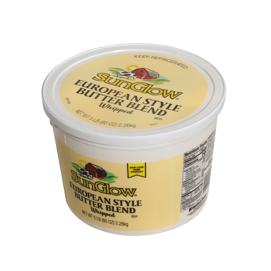 Ventura Foods Zero Grams Trans Fat European Style Whipped Butter Blend, 4 x 5 lb Case - DOT product image 8