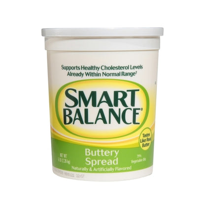 Smart Balance 79% Vegetable Oil Spread, 6 x 5 lb Case - Front/center packaged product image
