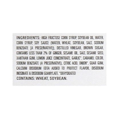 Classic Gourmet Sesame Ginger Dressing Bulk, 2 x 1 GA Case - DOT product image 5