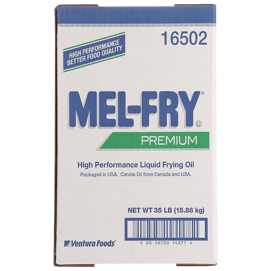 Mel-Fry Oil Soy High Performance Mel/Fry Free, 1 x 35 lb Case - Alternate product angle or state