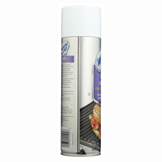 White Cap Food Release Spray Grill, 6 x 17 oz Case - Alternate product angle or state