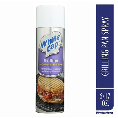 White Cap Food Release Spray Grill, 6 x 17 oz Case - Pantry Ingredients