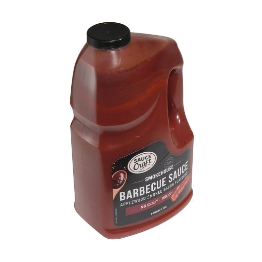Smokehouse Applewood Smoked Bacon Flavor Bbq Sauce Bulk, 2 x 1 GA Case - Condiments & Sauces