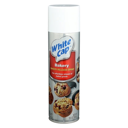 White Cap BAKING PAN COATING, 6 x 20.5 oz Case - Alternate product angle or state