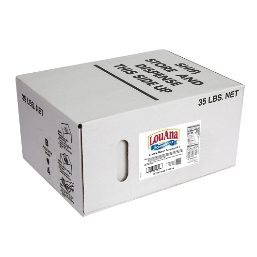 LouAna Classic Blend Popping Oil Bag-In-Box Pack, 1 x 35 lb Case - Pantry Ingredients