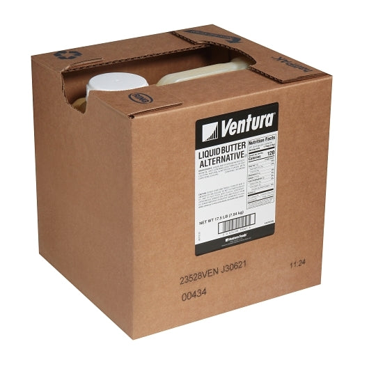 Ventura Oil Liquid Butter Alternative Jug, 1 x 17.5 lb Case - Pantry Ingredients