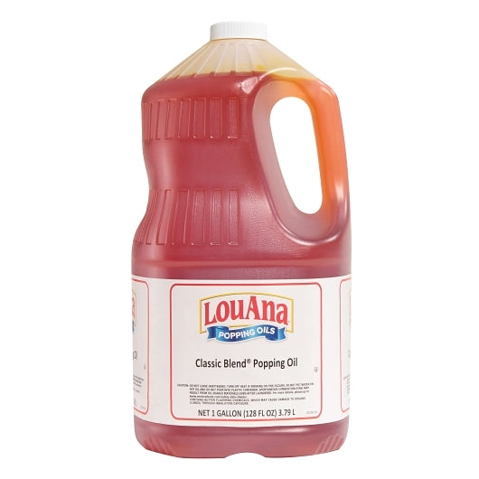 LouAna Classic Blend Popping Oil Jug, 4 x 1 GA Case - Pantry Ingredients