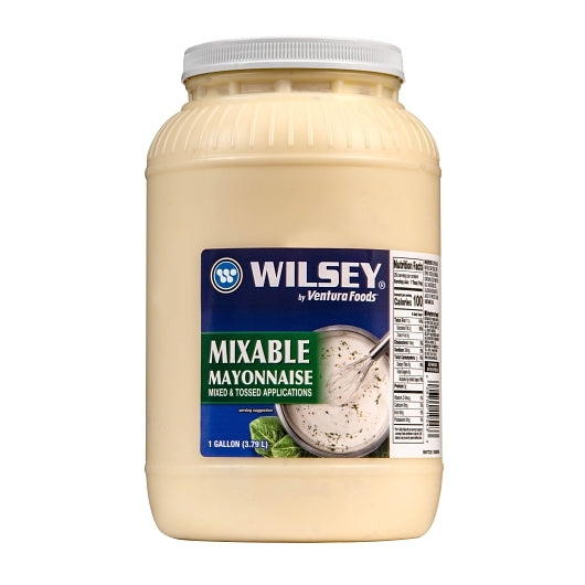 Wilsey Mayonnaise Mixable Mixed & Tossed, 4 x 1 GA Case - Condiments & Sauces - image 2