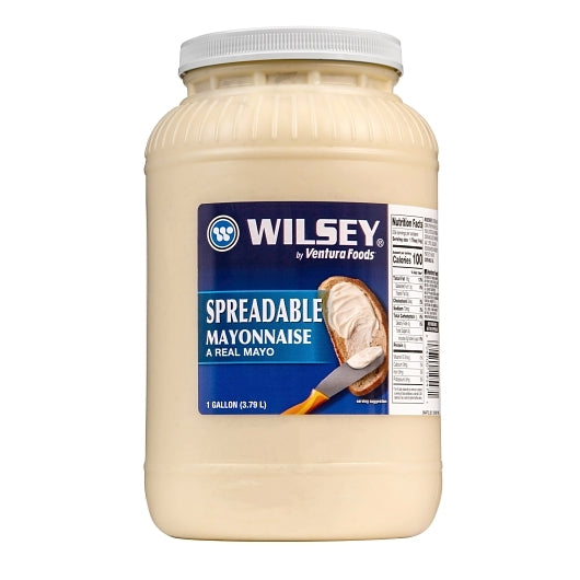 Wilsey Spreadable Mayonnaise Wide Mouth Jar, 4 x 1 GA Case - Condiments & Sauces - image 2