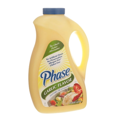 Phase Garlic Flavored Vegetable Oil With Artificial Butter Flavor, 3 x 1 GA Case - DOT product image 6