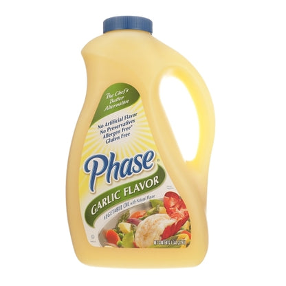 Phase Garlic Flavored Vegetable Oil With Artificial Butter Flavor, 3 x 1 GA Case - DOT product image 2