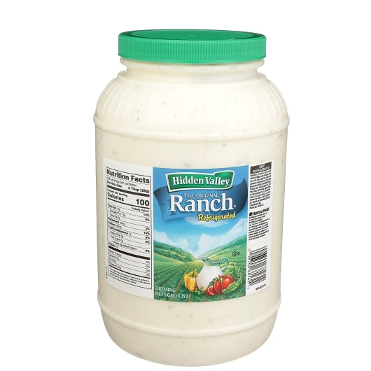 Hidden Valley Original Ranch Dressing Bulk, 4 x 1 GA Case - Front/center packaged product image