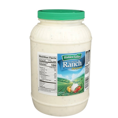 Hidden Valley Original Ranch Dressing Bulk, 4 x 1 GA Case - Alternate product angle or state