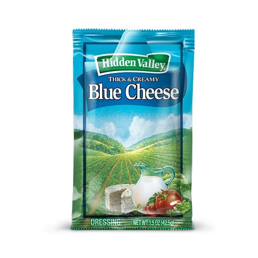 Hidden Valley Thick and Creamy Blue Cheese Dressing Single Serve, 84 x 1.5 oz Case - DOT product image 2