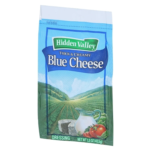 Hidden Valley Thick and Creamy Blue Cheese Dressing Single Serve, 84 x 1.5 oz Case - DOT product image 6