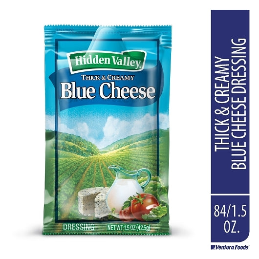 Hidden Valley Thick and Creamy Blue Cheese Dressing Single Serve, 84 x 1.5 oz Case - DOT product image 3