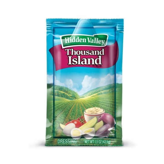 Hidden Valley Thick and Creamy Thousand Island Dressing Single Serve, 84 x 1.5 oz Case - DOT product image 2