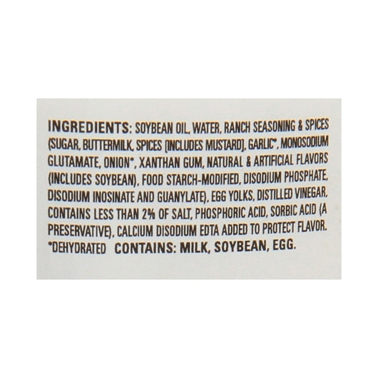 Hidden Valley Original Ranch Dressing Bulk, 4 x 1 GA Case - DOT product image 5