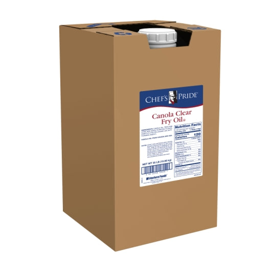 Chef's Pride Canola Fryer Oil, 1 x 35 lb Case - Pantry Ingredients - image 2