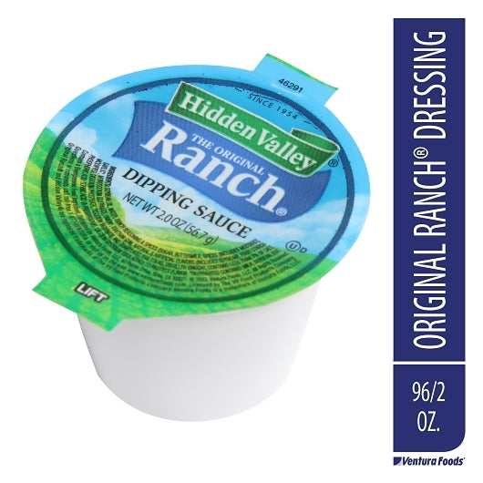 Hidden Valley Original Ranch Dressing Single Serve, 96 x 2 oz Case - DOT product image 5