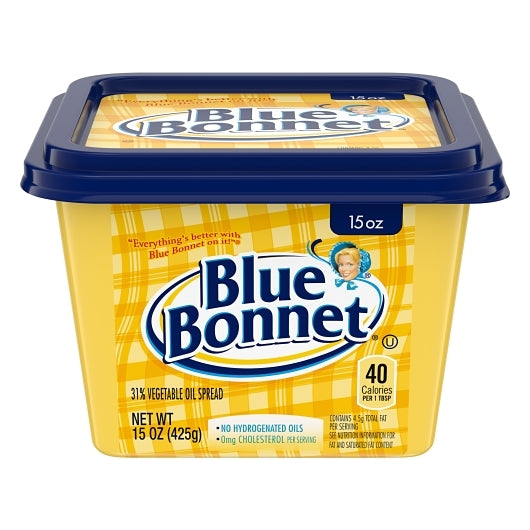 Blue Bonnet Soft Spread, 12 x 15 oz Case - Plates Bowls