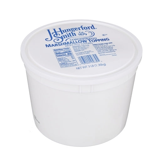 Jhs Topping Marshmallow Tubs Jhs, 4 x 3 lb Case - DOT product image 4
