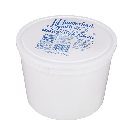 Jhs Topping Marshmallow Tubs Jhs, 4 x 3 lb Case - DOT product image 3