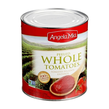 Angela Mia TOMATO WHOLE PEELED #10 CAN, 6 x 102 oz Case - DOT product image 4