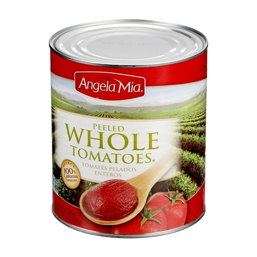 Angela Mia TOMATO WHOLE PEELED #10 CAN, 6 x 102 oz Case - DOT product image 3