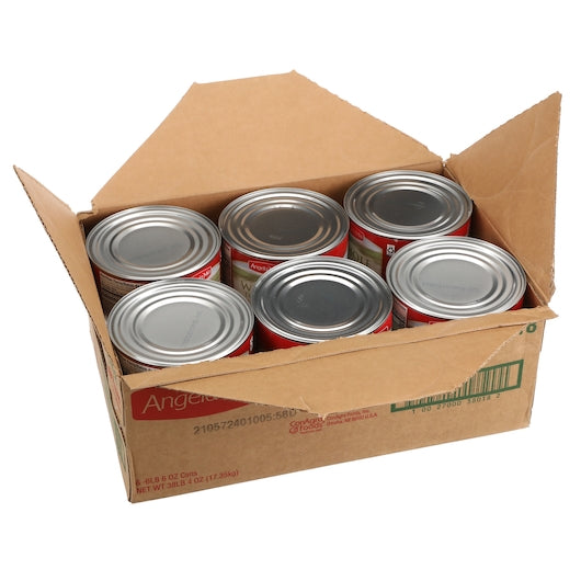 Angela Mia TOMATO WHOLE PEELED #10 CAN, 6 x 102 oz Case - DOT product image 7