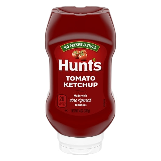 Hunts Tomato Ketchup Bottle Squeeze Bottle, 12 x 14 oz Case - DOT product image 2