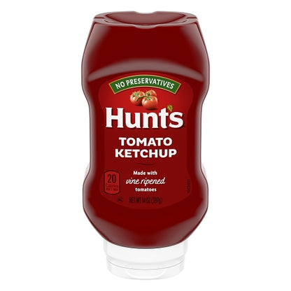 Hunts Tomato Ketchup Bottle Squeeze Bottle, 12 x 14 oz Case - DOT product image 2