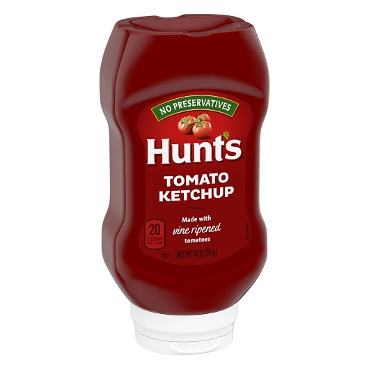 Hunts Tomato Ketchup Bottle Squeeze Bottle, 12 x 14 oz Case - DOT product image 3