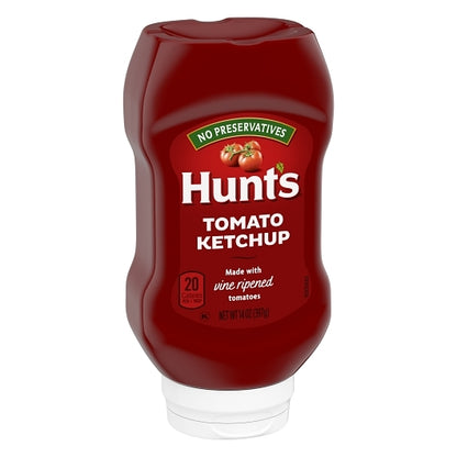 Hunts Tomato Ketchup Bottle Squeeze Bottle, 12 x 14 oz Case - DOT product image 3