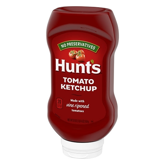 Hunts Tomato Ketchup Bottle Squeeze Bottle, 12 x 20 oz Case - DOT product image 4