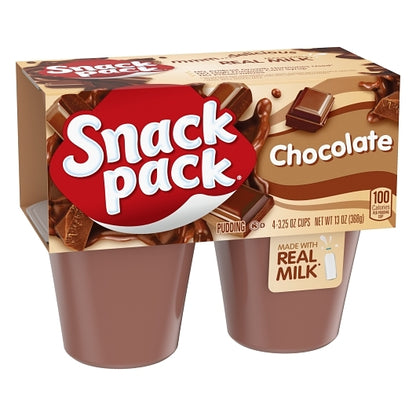 Snack Pack Pudding Chocolate, 12 x 3.25 oz Case - DOT product image 3