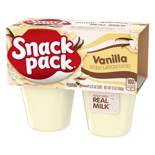 Snack Pack Snack Pak Vanilla Pudding, 12 x 13 oz Case - DOT product image 5