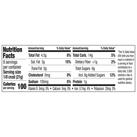 Keebler CHOCOLATE PIE CRUST, 12 x 6 oz Case - DOT product image 7