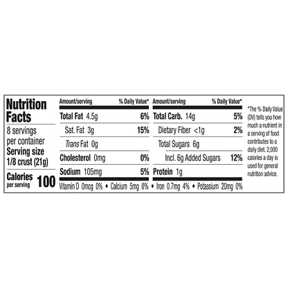 Keebler CHOCOLATE PIE CRUST, 12 x 6 oz Case - DOT product image 7