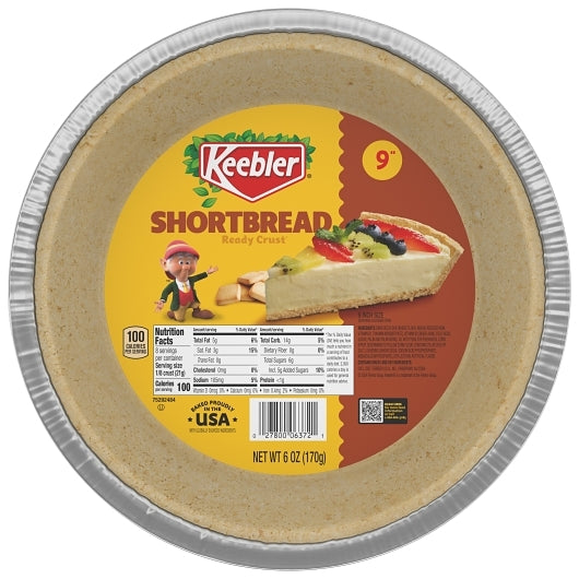 Keebler Shortbread Pie Crust, 12 x 6 oz Case - Bakery & Desserts - image 2
